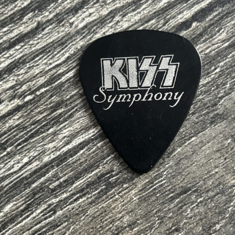 KISS Guitar Pick Kiss Symphony Alive IV Album Promo 2003 Vintage Kiss Concert