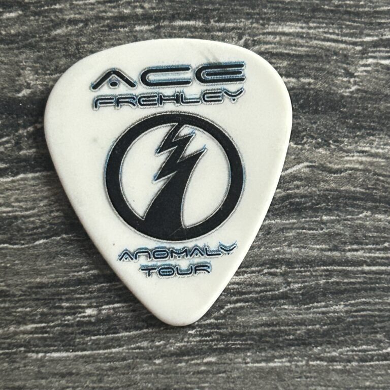 KISS Guitar Pick ACE FREHLEY Anomaly Tour Anthony Esposito Vintage Kiss Plectrum