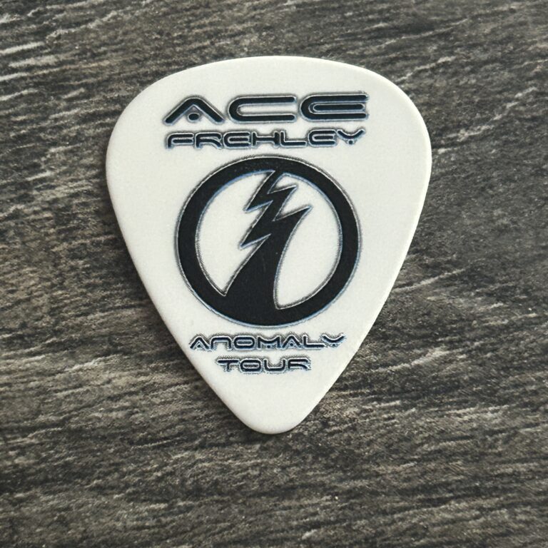 KISS Guitar Pick ACE FREHLEY Anomaly Tour Signature Vintage Kiss Plectrum