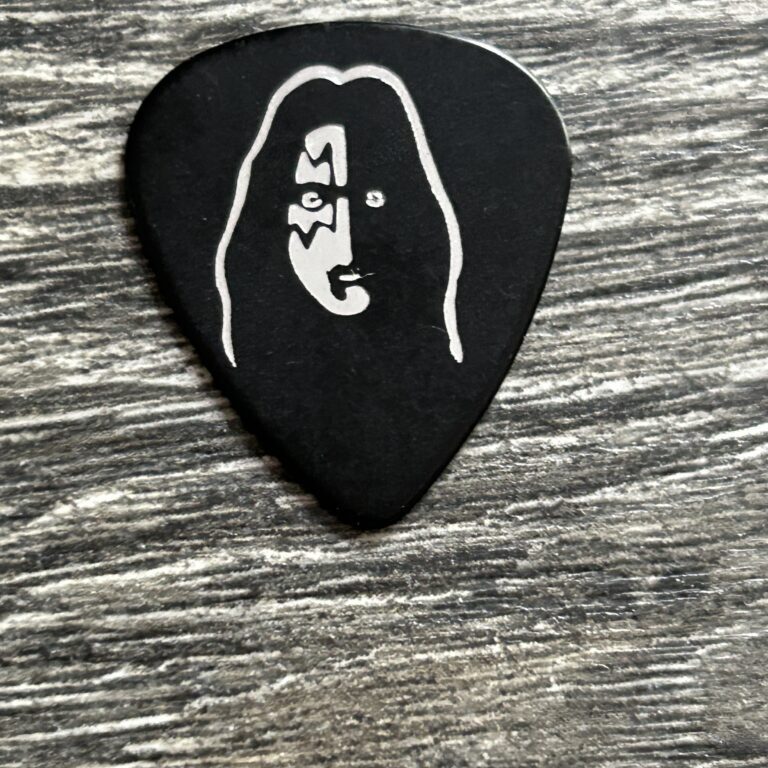 KISS Guitar Pick ACE FREHLEY 1978 Solo Album Gibson 1 Sided Vintage Kiss