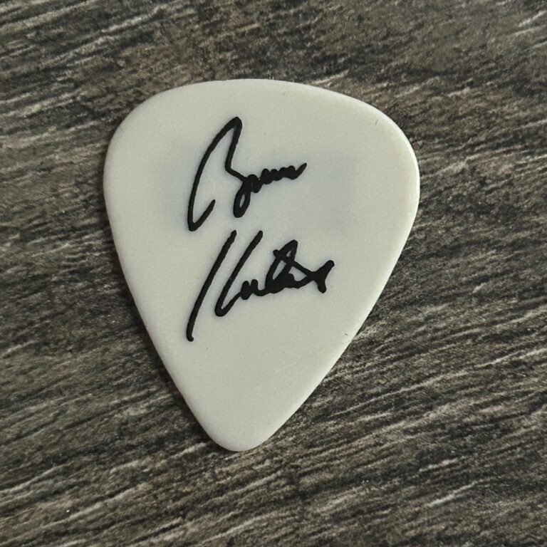 KISS Guitar Pick BRUCE KULICK Revenge Club Tour Signature Version B Vintage Kiss