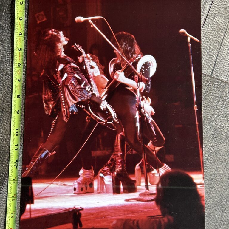 KISS Photo 11x16 Official Kiss Catalog 2008 Gene Ace Alive Vintage Kiss Aucoin