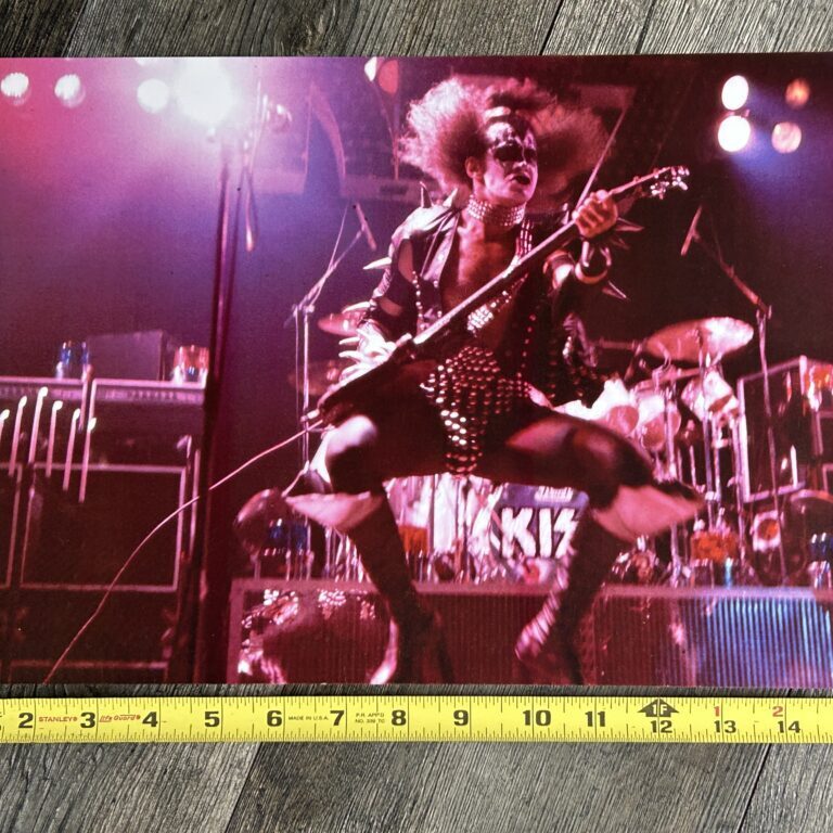 KISS Photo 11x16 Official Kiss Catalog 2008 Gene Alive Vintage Kiss Aucoin Era