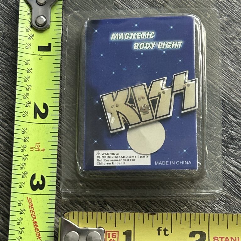KISS Body Jewelry Magnetic Body Light UNUSED Vintage Kiss Memorabilia