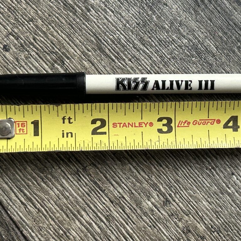 KISS Promo Pen Alive 3 Concert Album 1993 UNUSED Vintage Kiss Memorabilia