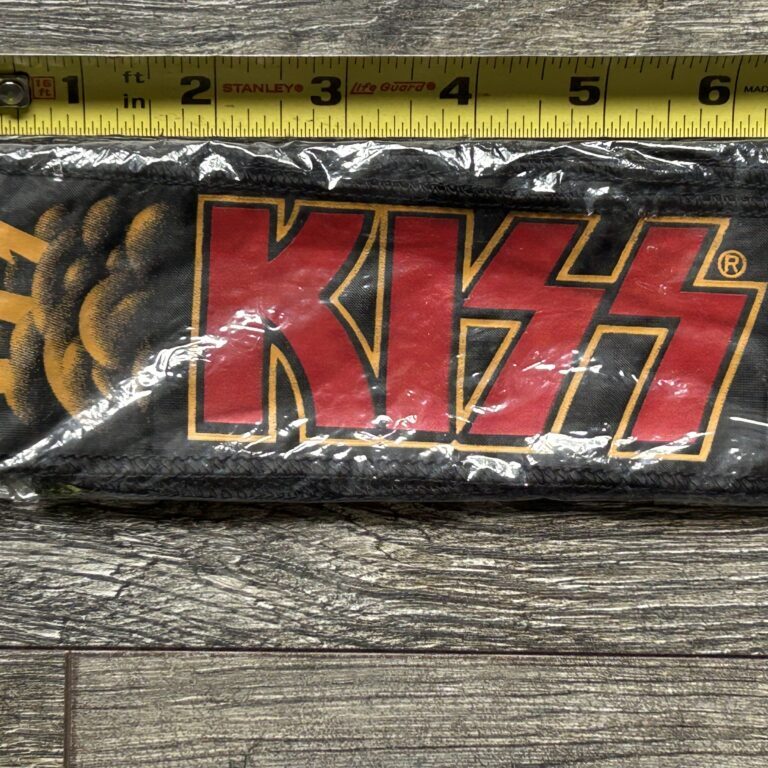 KISS Headband Lick It Up Concert Tour Thundercloud Lightning Sealed Vintage Kiss