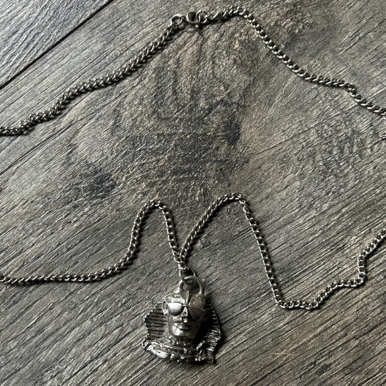 KISS Pendant Necklace Jewelry Sphinx Hot In The Shade PROMO 1989 Vintage Kiss