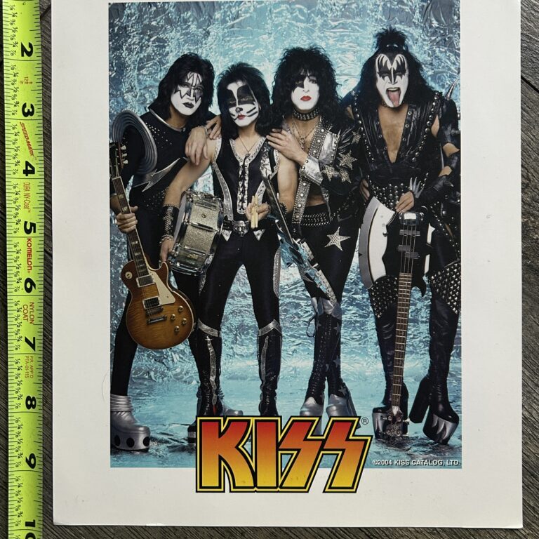 KISS Photo 8x10 VIP Package Rock The Nation Concert Tour 2004 Vintage Kiss
