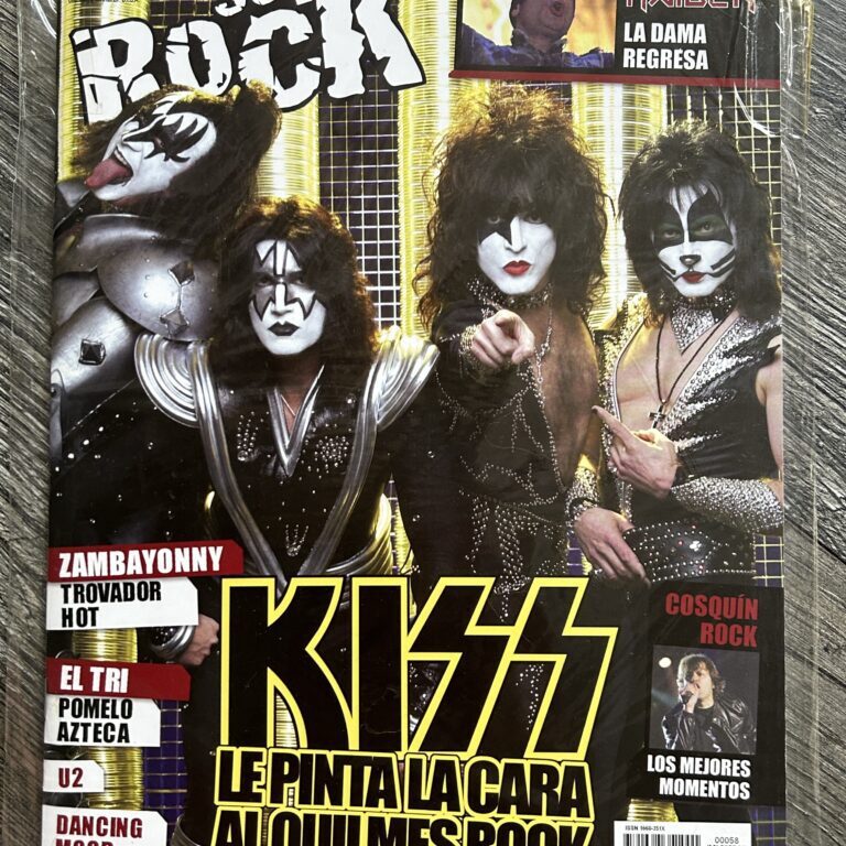 KISS Magazine Soy Rock #58 March 2009 SEALED Argentina Vintage Kiss Memorabilia