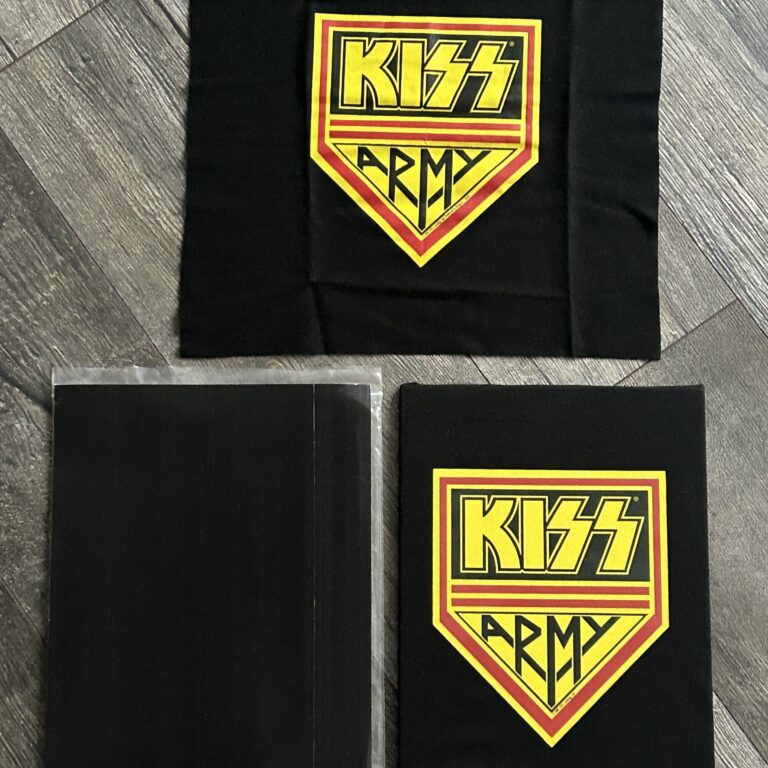 KISS Army Store Display Bang On T-Shirt Transfer Prototype Sample Set 2005