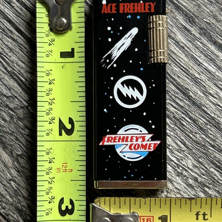 Kiss Lighter ACE FREHLEY Frehley's Comet Debut Empty Vintage Kiss Memorabilia
