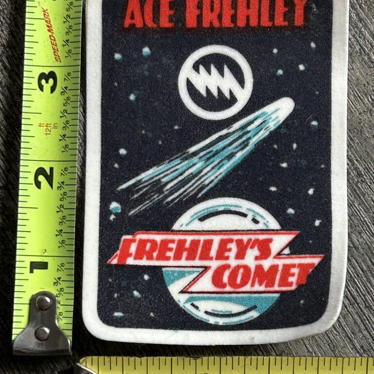 Kiss Patch ACE FREHLEY Frehley's Comet Debut UNUSED Vintage Kiss Memorabilia