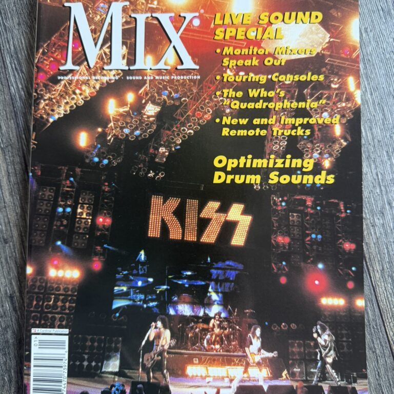 KISS Magazine Mix Jan 1997 Alive Reunion Concert Tour Vintage Kiss Memorabilia
