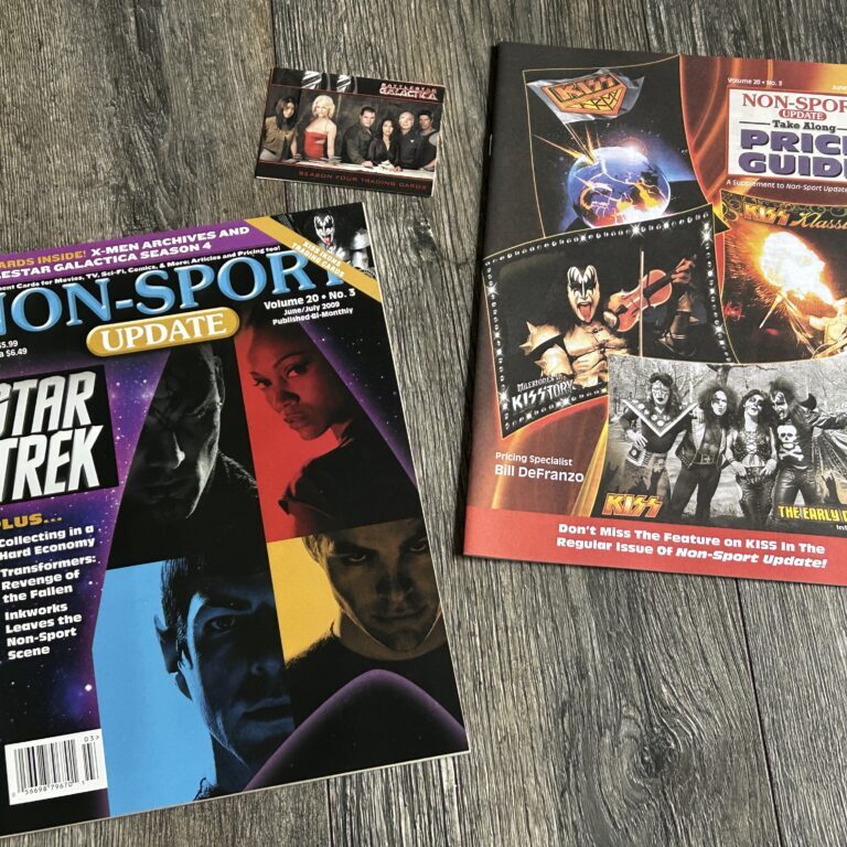 KISS Magazine Non Sport Update Kiss Press Pass Cards Vintage Kiss Memorabilia