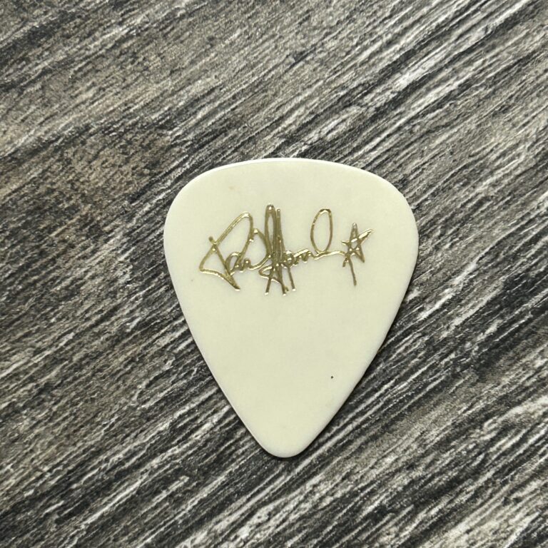 KISS Guitar Pick PAUL STANLEY Solo Tour 1989 Vintage Kiss Concert Memorabila