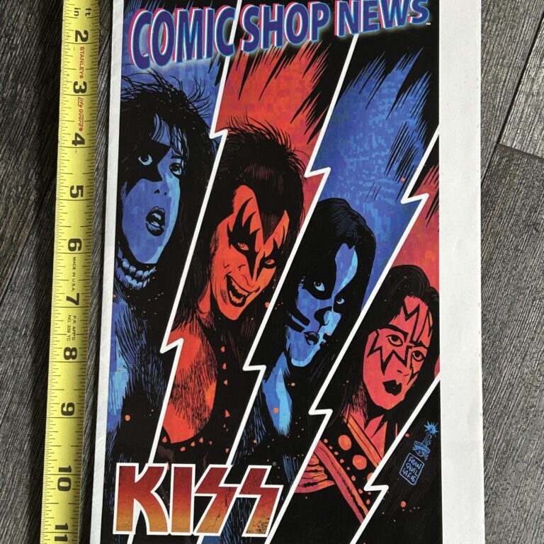 KISS Magazine Comic Shop News 2016 Kiss Dynamite Comic Preview Vintage Kiss
