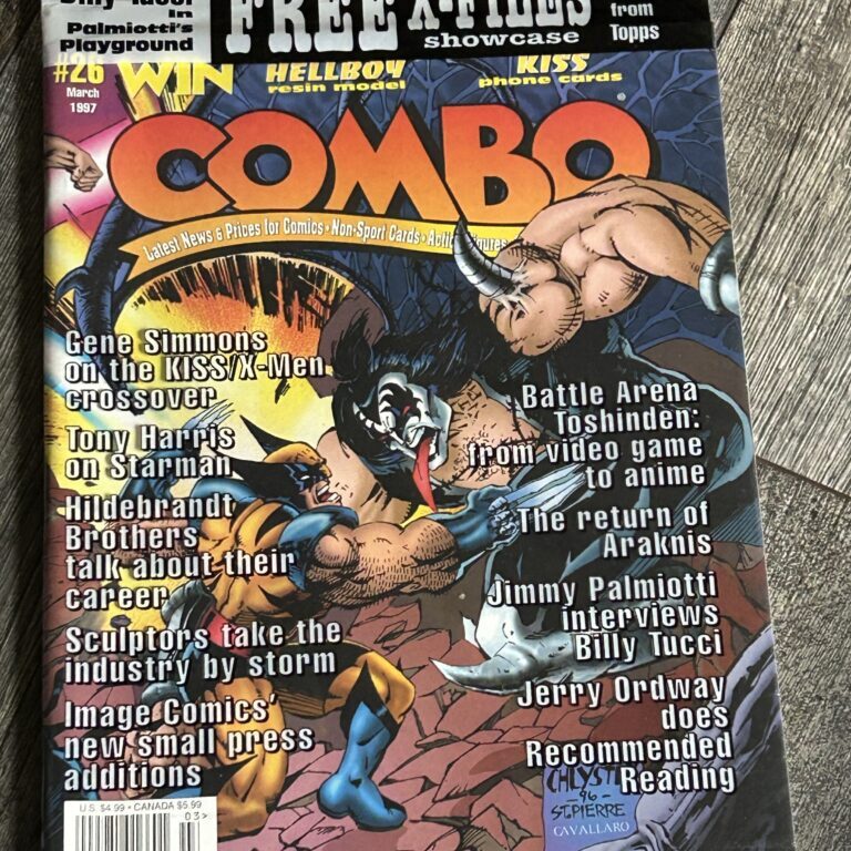 KISS Magazine Combo #26 March 1997 SEALED Vintage Kiss vs X-Men Marvel Comic