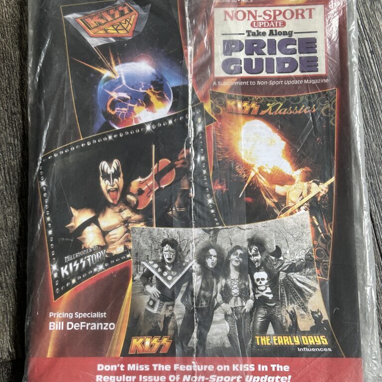 KISS Magazine Non Sport Update Kiss Press Pass Cards Vintage Kiss Memorabilia