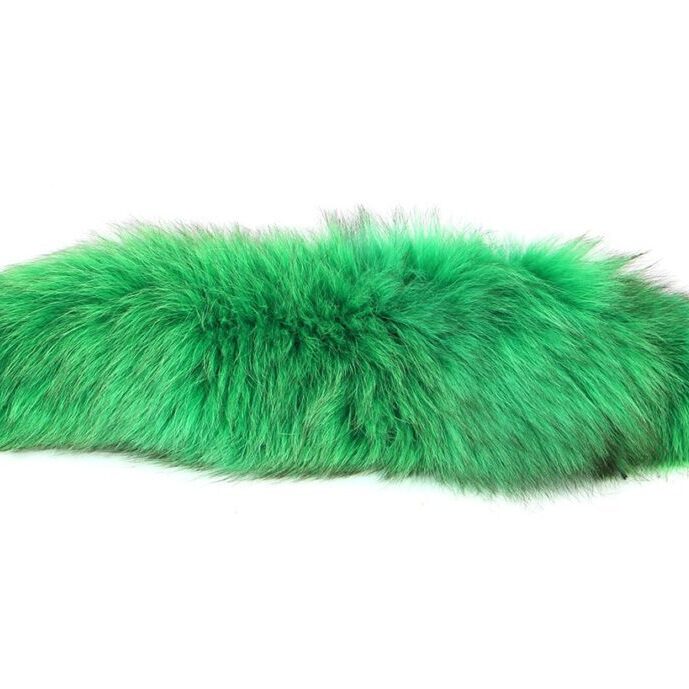 KISS 1979 Peter Criss Dynasty Era Costume Green Cat Tail -- formely owned by Kiss Costume Wardrobe Manager Pixie Esmonde a