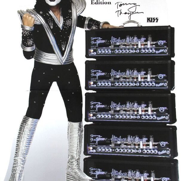 KISS Tommy Thayer Alive 35 Tour Hughes & Kettner Signature Guitar Amp Head 6 FEET TALL Promo Music Store Cardboard Display Stand-Up UNUSED 2008